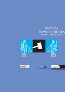 Analiza pravnih propisa u Bosni i Hercegovini