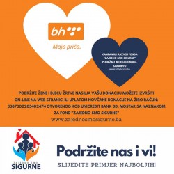 &Scaron;iri se krug podr&scaron;ke za Fond &raquo;Zajedno smo sigurne&laquo;