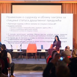  The final conference "Social entrepreneurship as an opportunity for social and economic development"